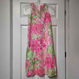 Lilly Pulitzer Girls Youth Midi Dress Size 7